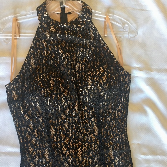 Jovani Black/Nude Evening Gown - Picture 7 of 8